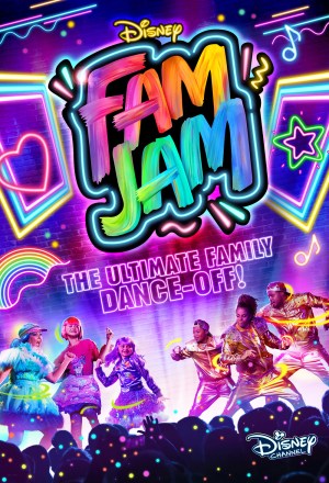 DISNEY FAM JAM - Key Art. (Disney Channel)