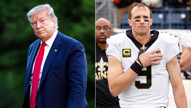 Trump says Drew Brees should not have apologized for flag comment