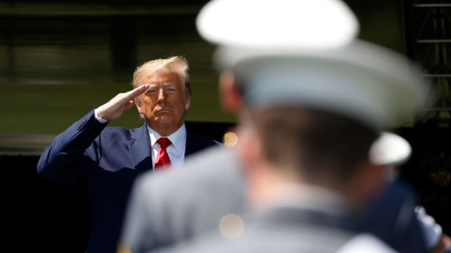 Donald Trump’s West Point Graduation Speech: Protesters Gather Outside ...