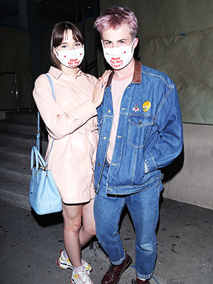 Dylan Minnette & GF Lydia Night