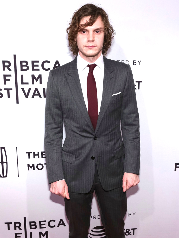 Evan Peters at Tribeca Film Festival