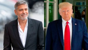 George Clooney and Donald Trump
