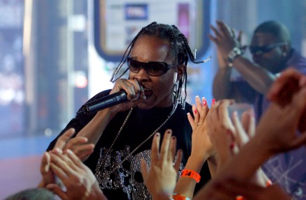 Rapper Hurricane Chris performs onstage during MTV's "Total Request Live" at the MTV Times Square Studios Monday, July 30, 2007 in New York.  (AP Photo/Jason DeCrow)