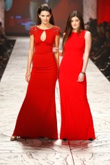 KENDALL JENNER AND KYLIE JENNER amongst the celebrities on the runway for The Heart Truth Red Dress Collection Fashion Show on Feb. 6, 2013 in New York City

Code - 363520
Ref: SW

www.expresspictures.com
Express Syndication
+44 (0)20 8612 7884/7903/7906/7661
+44 (0)20 7098 2764

NO ONLINE, MOBILE OR DIGITAL USE WITHOUT PRIOR PERMISSION
 (Express Newspapers via AP Images) No online, mobile, or digital use unless agreed by Express Syndication or licensed agent of Express prior to use.