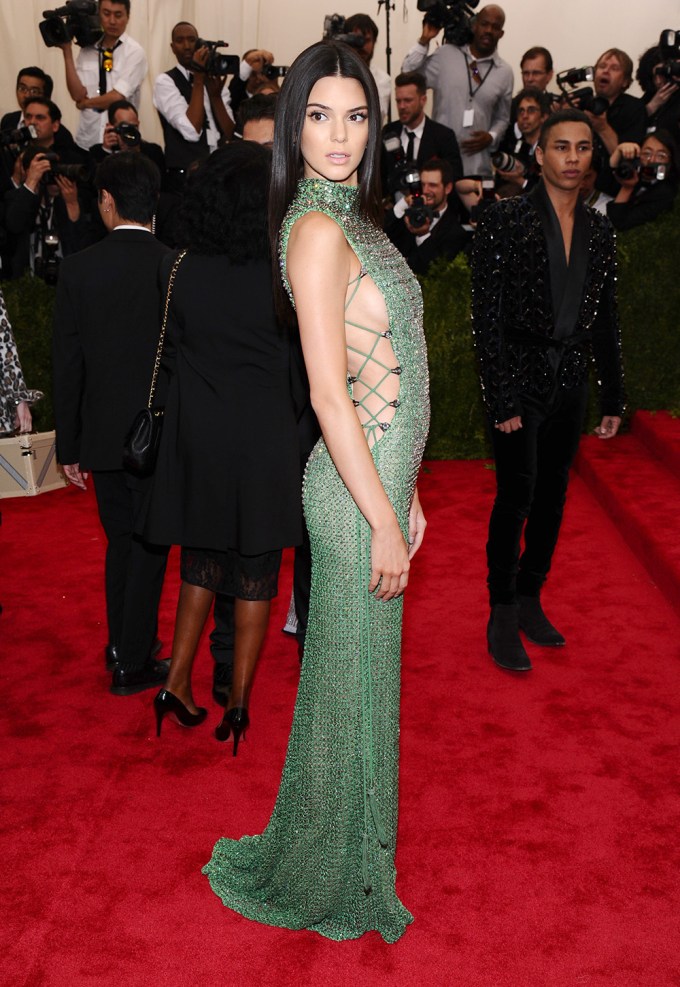 Kendall Jenner At The 2015 Met Gala