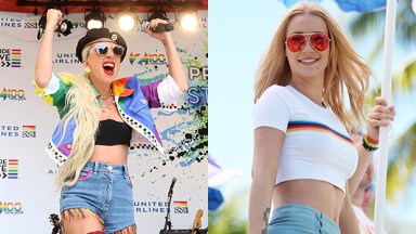 Lady Gaga & Iggy Azalea at Pride