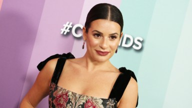 Lea Michele on the red carpet