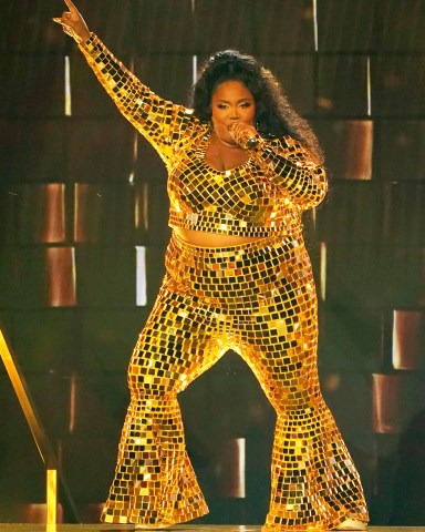 Lizzo performs "About Damn Time" at the BET Awards, at the Microsoft Theater in Los Angeles
2022 BET Awards - Show, Los Angeles, United States - 26 Jun 2022
