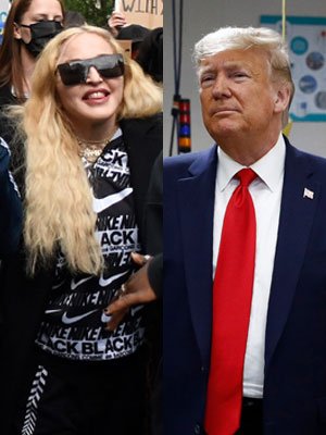 Madonna, Donald Trump