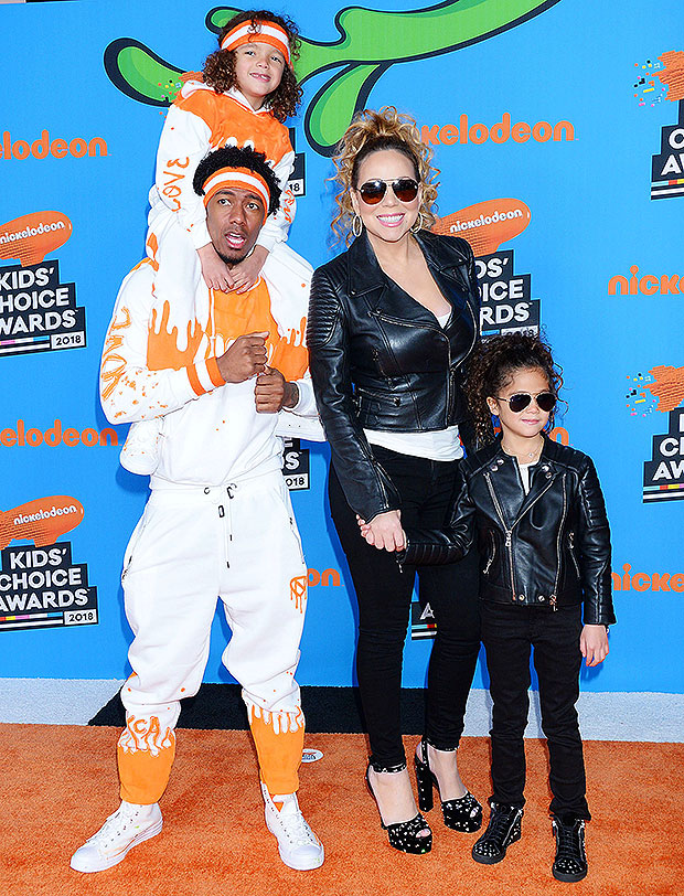 Mariah Carey, Nick Cannon & twinsM