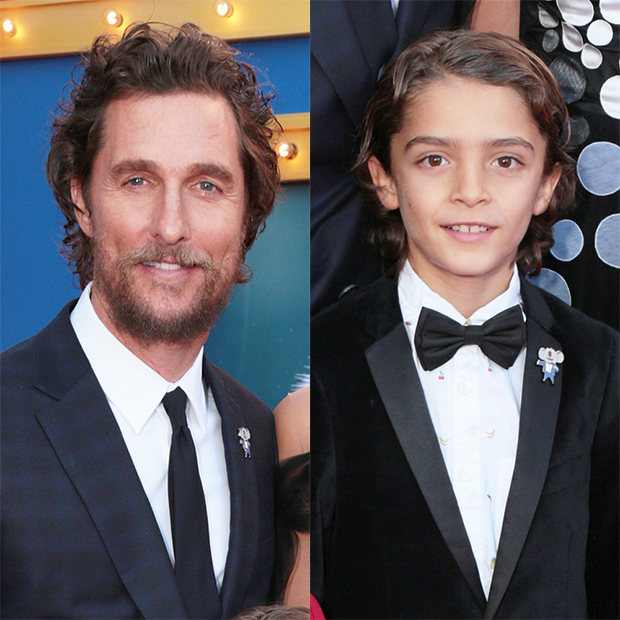 Matthew McConaughey & his son Levi