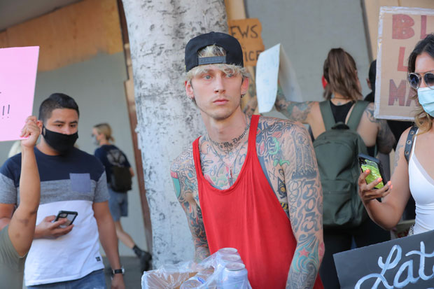 Machine Gun Kelly is dating Megan Fox after her split from Brian Austin Gre...