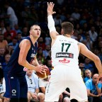 Serbia v Lithuania, basketball, Belgrade Arena, Serbia - 10 Aug 2019