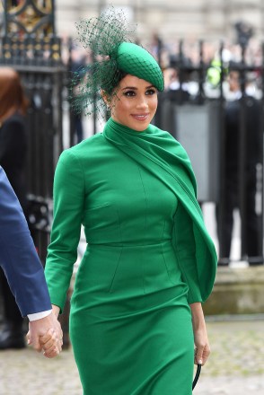 Meghan Duchess of Sussex
Commonwealth Day Service, Westminster Abbey, London, UK - 09 Mar 2020
The Duke and Duchess of Sussex are carrying out their final official engagement as senior royals Hat By William Chambers