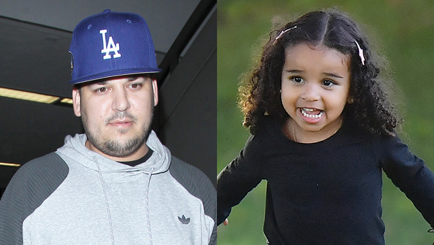 Rob Kardashian Shows Off Daughter Dream Brushing Her Teeth In New Pic ...