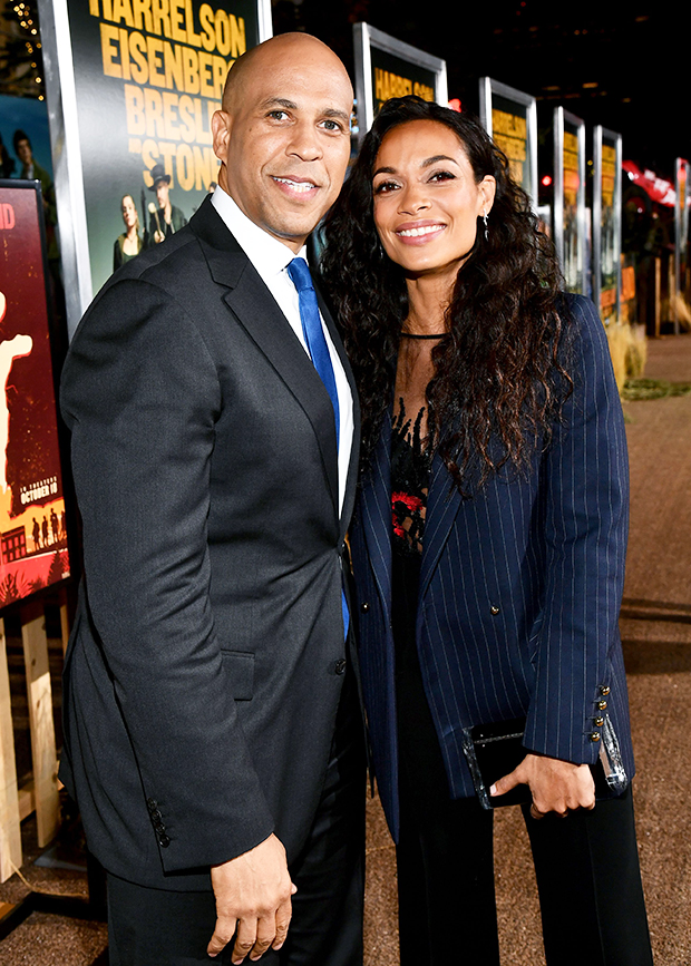 rosario dawson cory booker