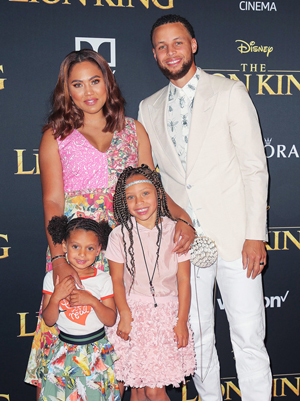 steph curry 3 kids