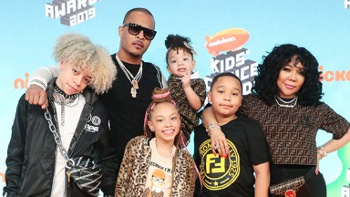 T.I., Tiny & their family on the red carpet