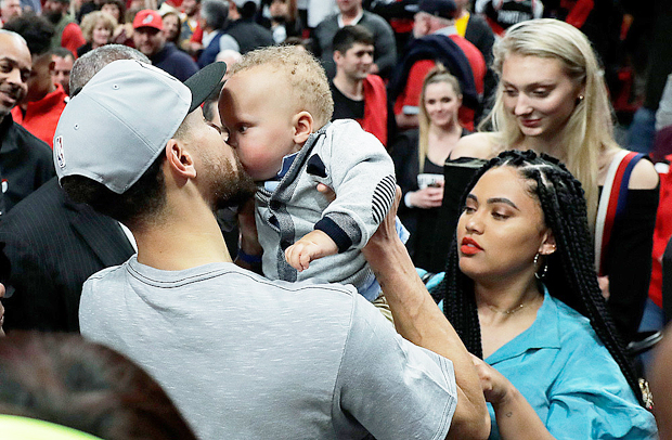 Steph Curry & Family 