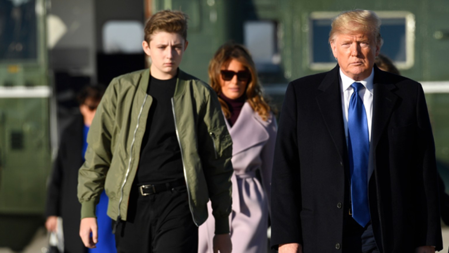 Donald Trump Is Ready For Son Barron’s School To Reopen — Watch