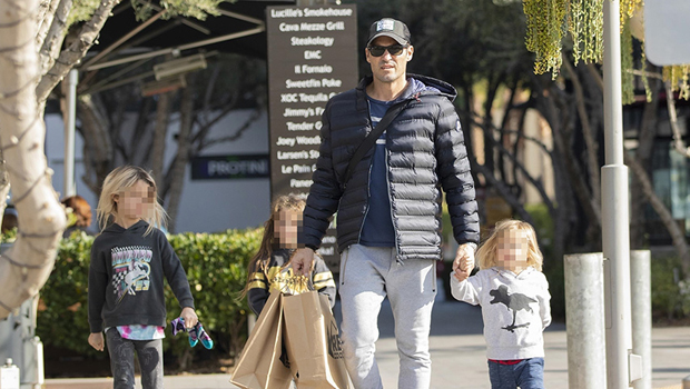 Brian Austin Green with his kids