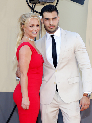 Britney Spears and Sam Asghari