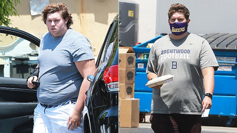 Arnold Schwarzenegger S Son Christopher Shows Off Massive Weight Loss Hollywood Life