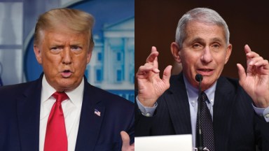 Donald Trump, Dr. Anthony Fauci