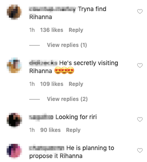 Drake IG Comments