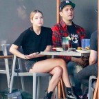 *EXCLUSIVE* Ashley Benson and G-Eazy have lunch with a friend in LA