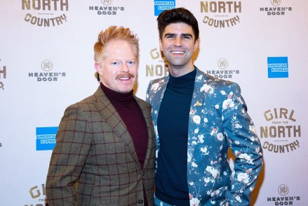 Jesse Tyler Ferguson, Justin Mikita
'Girl from the North Country' Broadway play opening night, Arrivals, Belasco Theatre, New York, USA - 05 Mar 2020