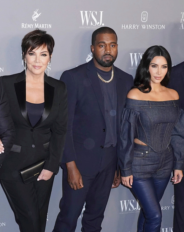 Kris Jenner Kim Kardashian Kanye West