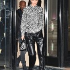 Kendall Jenner leaving her hotel in Paris looking glamorous