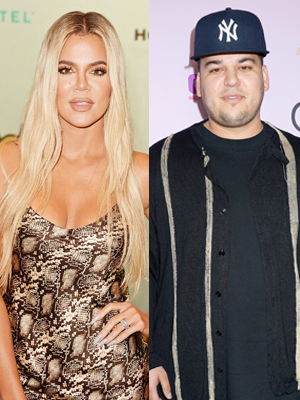 Khloe Kardashian & Rob Kardashian