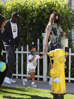Kylie Jenner, Travis Scott, Stormi Webster