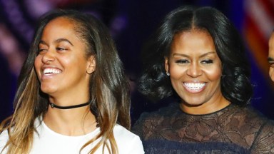 Malia & Michelle Obama