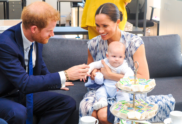 Prince Harry, Meghan Markle & baby Archie
