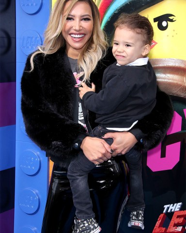 Naya Rivera and son Josey Hollis Dorsey 'The Lego Movie 2: The Second Part' Film Premiere, Arrivals, Regency Village Theatre, Los Angeles, USA - 02 Feb 2019