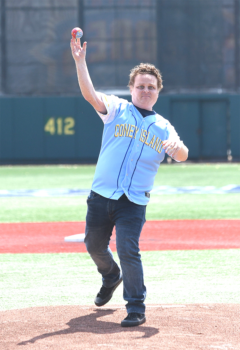 Patrick Renna Visits MCU Park