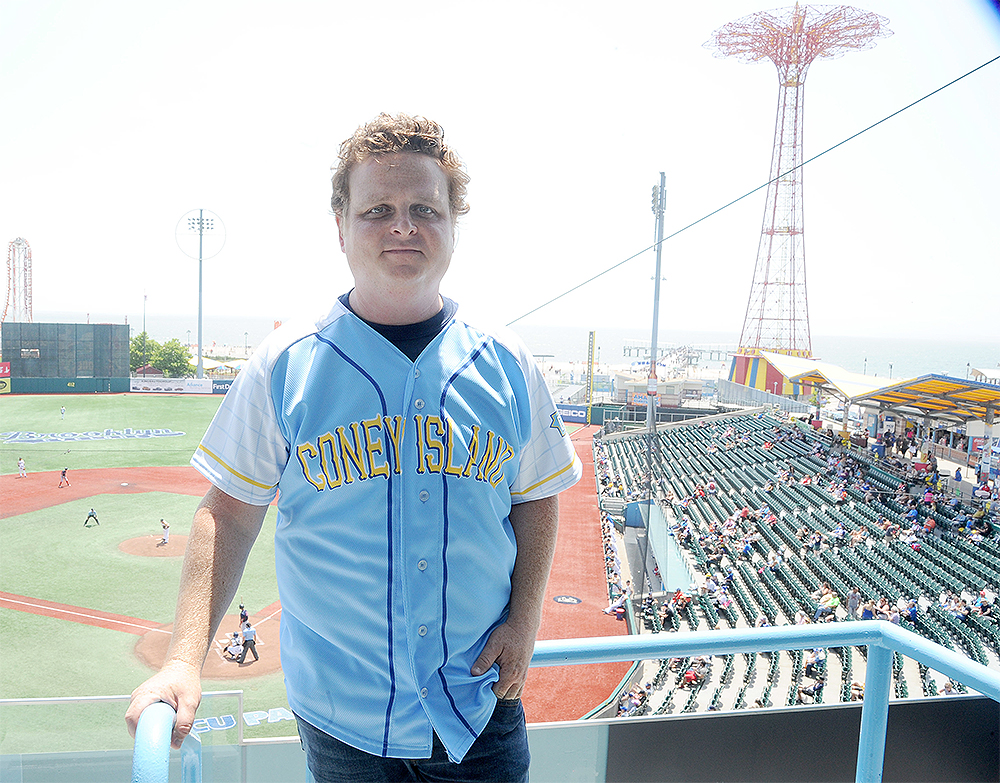 Patrick Renna Visits MCU Park