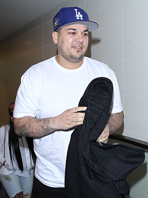 Rob Kardashian at LAX