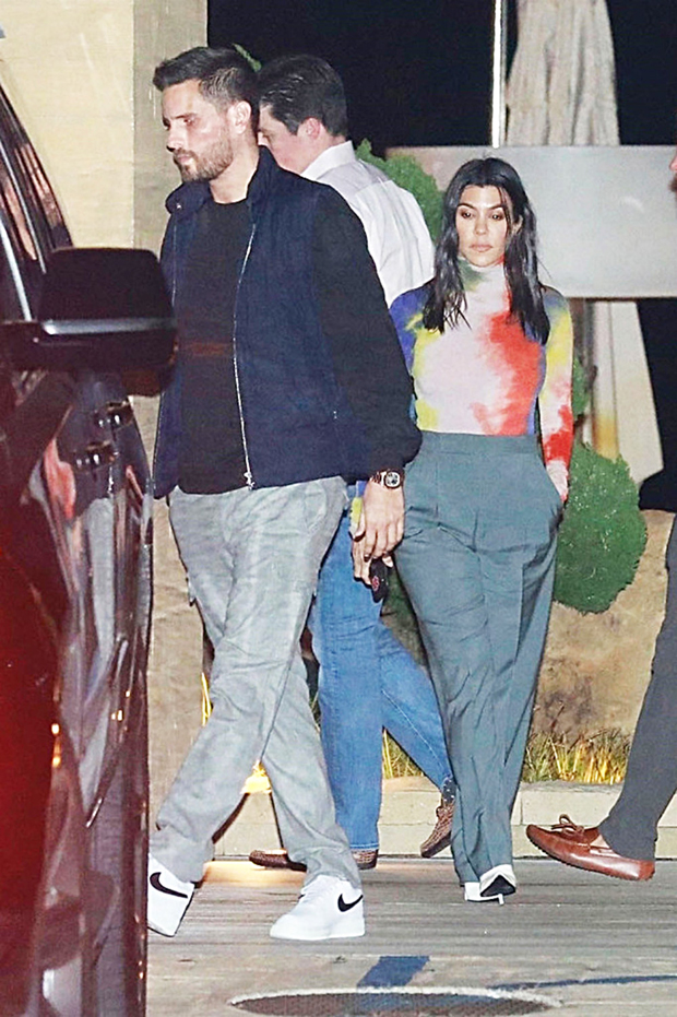 Scott Disick and Kourtney Kardashian