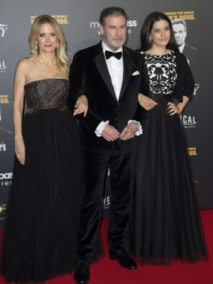 kelly preston john travolta lela travolta