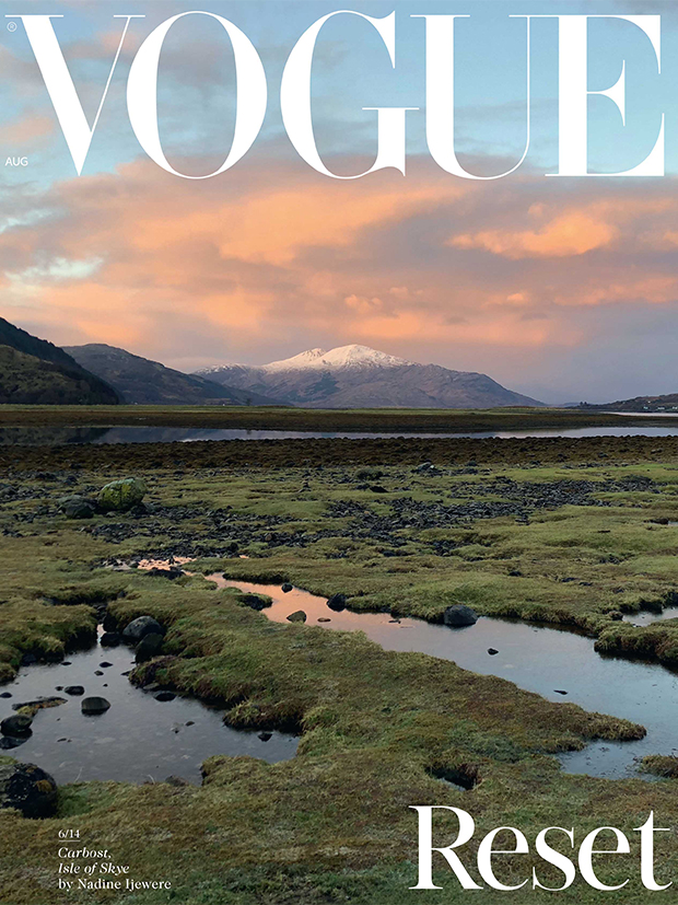 British Vogue August cover