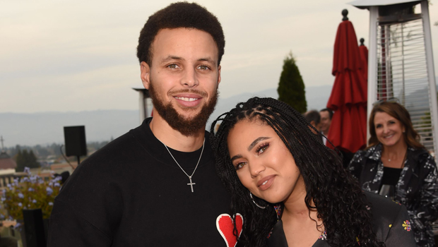 Steph & Ayesha Curry Cuddle During Family Walk With Their Kids: Pics ...