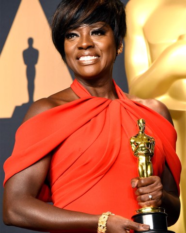 Viola Davis - Actress in a Supporting Role - 'Fences'
89th Annual Academy Awards, Press Room, Los Angeles, USA - 26 Feb 2017