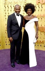 Julius Tennon, Viola Davis. Julius Tennon, left, and Viola Davis arrive at the 71st Primetime Emmy Awards, at the Microsoft Theater in Los Angeles
2019 Primetime Emmy Awards - Arrivals, Los Angeles, USA - 22 Sep 2019