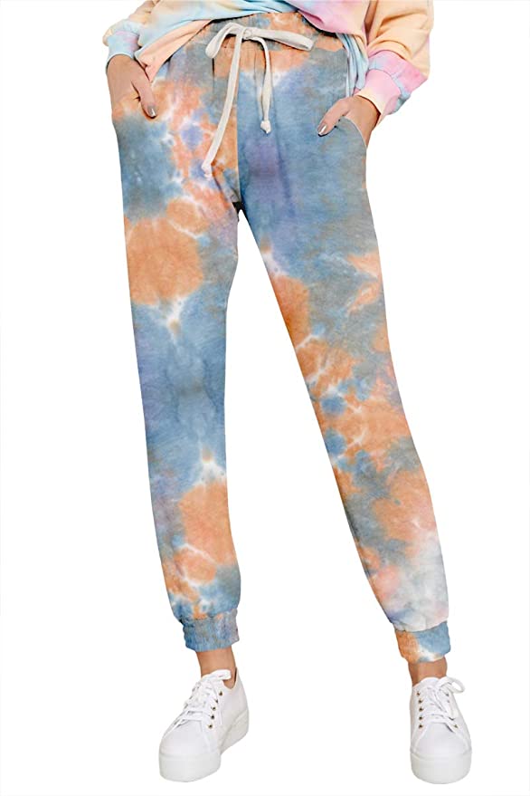 marble tie dye sweatpants