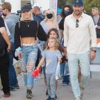Brian Austin Green and Sharna Burgess enjoy a fun afternoon at the Malibu Chili Cook Off with his kids!