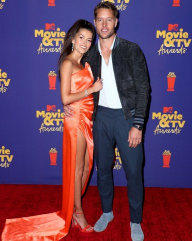 Sofia Pernas and Justin Hartley MTV Movie & TV Awards, Arrivals, Los Angeles, California, USA - 16 May 2021